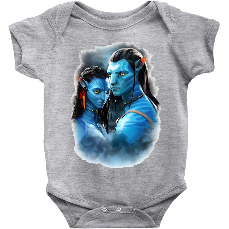 Avatar 2   The Way Of Water Avatar Neytiri Jake Sully Baby Bodysuit by Dinh Quan | Artistshot