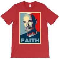 John Locke Lost Faith Poster (1) T-shirt | Artistshot