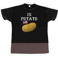 Is Potato As Seen On Late Night Television Poster Graphic T-shirt | Artistshot