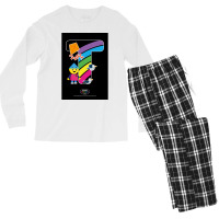 Initial T Charliex27s Colorforms City Poster Vintage (1) Men's Long Sleeve Pajama Set | Artistshot