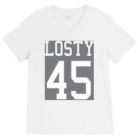 Paddy Losty Pintman 45 Jersey Poster (1) V-neck Tee | Artistshot