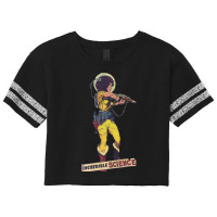 Incredible Science Female Astronaut Scorecard Crop Tee | Artistshot