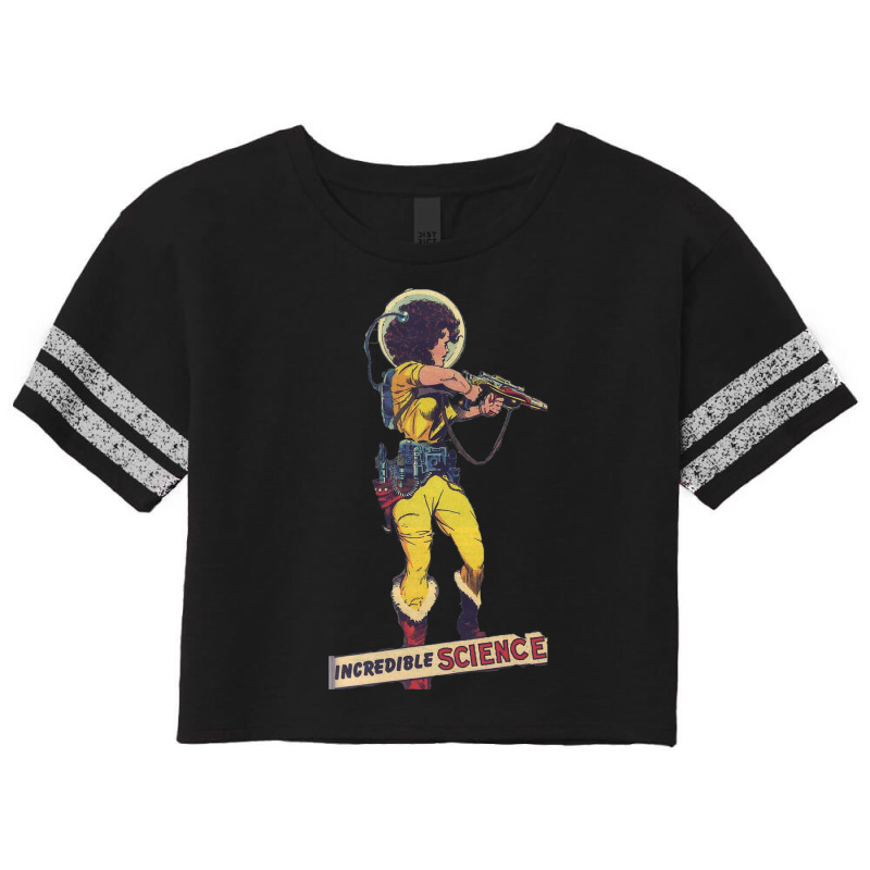 Incredible Science Female Astronaut Scorecard Crop Tee by SandraDelpha | Artistshot