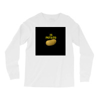 Is Potato As Seen On Late Night Television Premium Poster (1) Long Sleeve Shirts | Artistshot