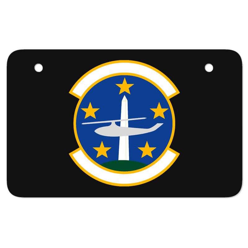 1 Helicopter Squadron (u.s. Air Force) Atv License Plate | Artistshot