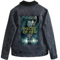 Pieces Of Her Poster Red (1) Unisex Sherpa-lined Denim Jacket | Artistshot