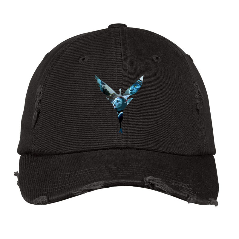 Avatar 2 The Way Of Water Butterfly Vintage Cap by Dinh Quan | Artistshot