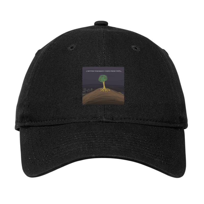 A Better Tomorrow Comes From Unity Adjustable Cap by dealgummy642 | Artistshot