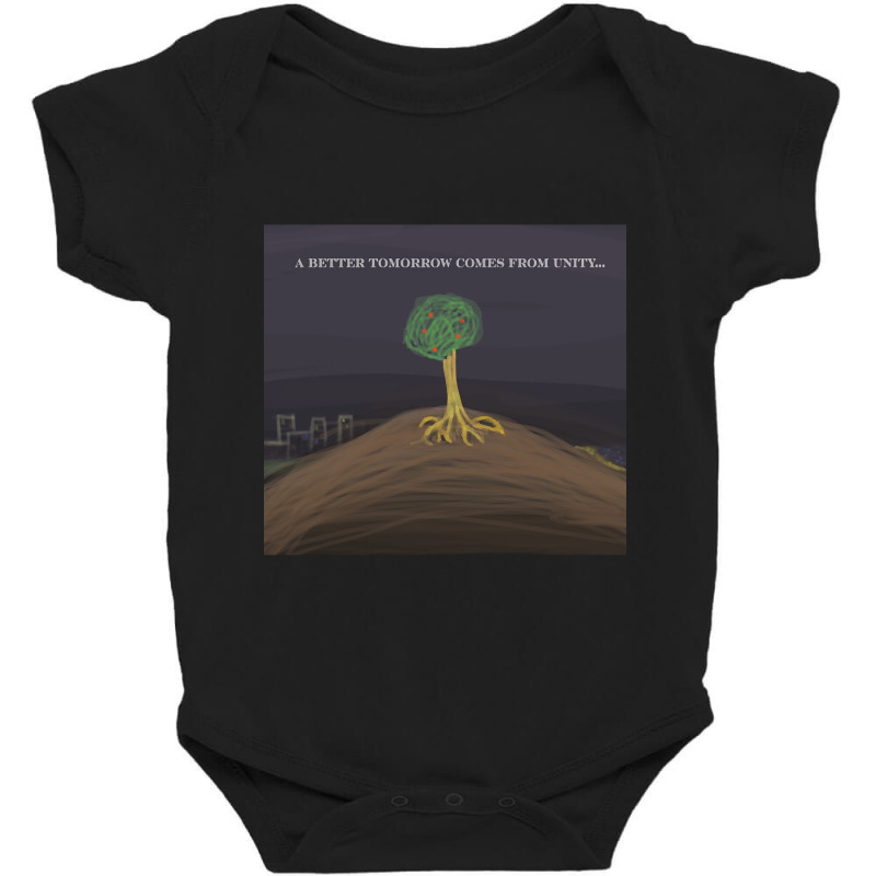 A Better Tomorrow Comes From Unity Baby Bodysuit by dealgummy642 | Artistshot