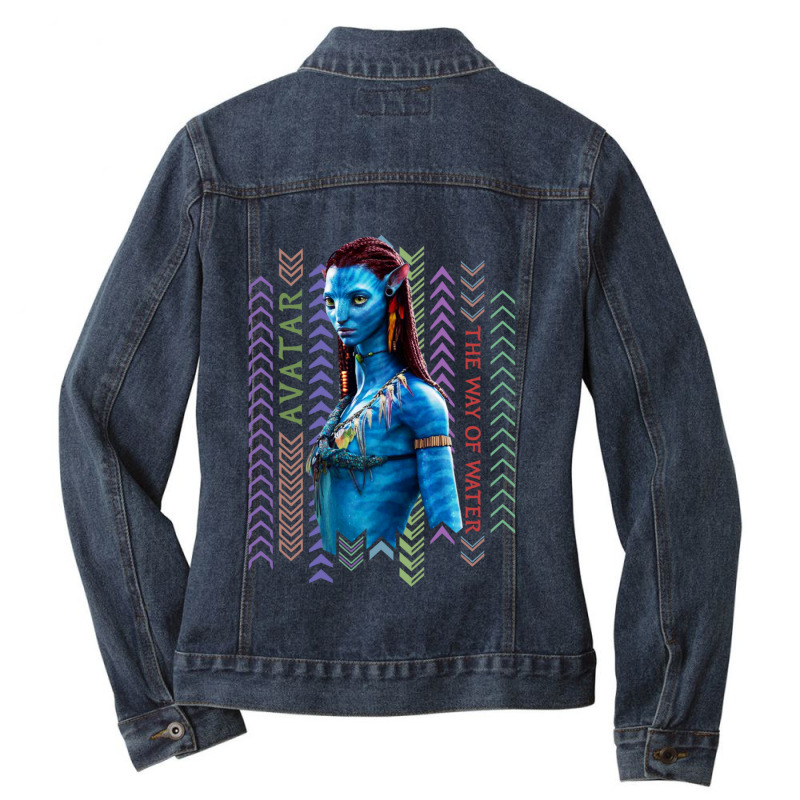 Avatar The Way Of Water Ladies Denim Jacket by Dinh Quan | Artistshot