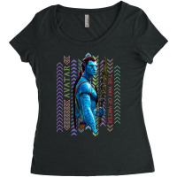 Avatar The Way Of Water 1 Women's Triblend Scoop T-shirt | Artistshot