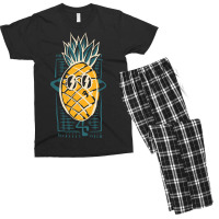 Pineapple Sunbathe Men's T-shirt Pajama Set | Artistshot