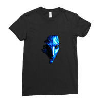 Blue Skin Ladies Fitted T-shirt | Artistshot