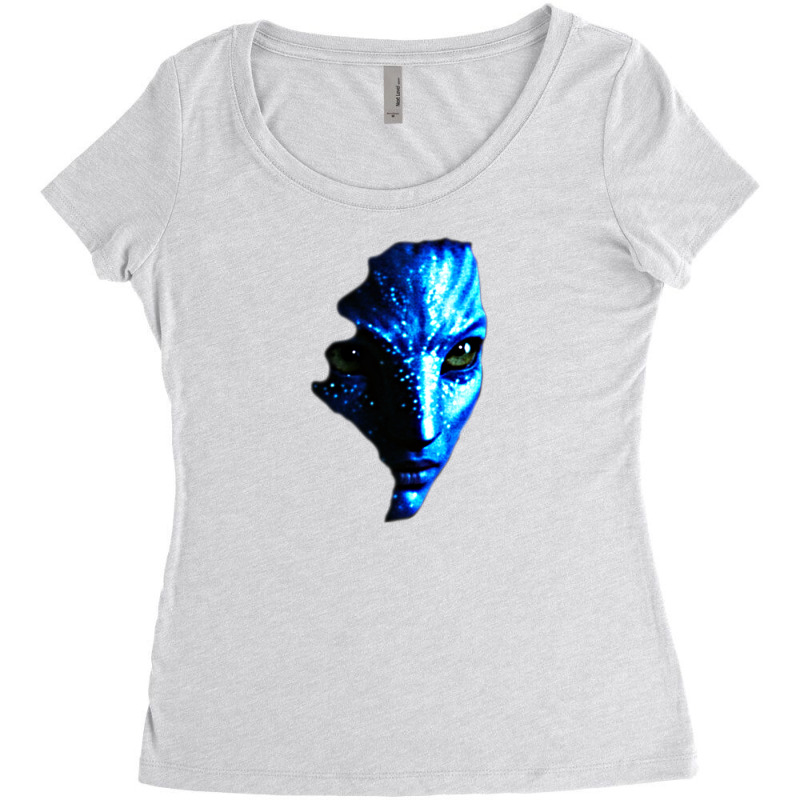 Blue Skin Women's Triblend Scoop T-shirt by Dinh Quan | Artistshot