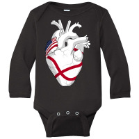 Alabama Flag Lover Long Sleeve Baby Bodysuit | Artistshot