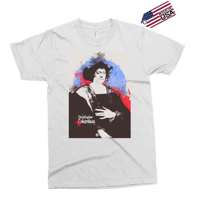 Christopher Columbus In Painting Art Exclusive T-shirt | Artistshot