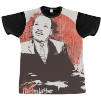 Martin Luther King Jr Painting Art Graphic T-shirt | Artistshot