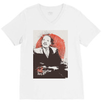 Martin Luther King Jr Painting Art V-neck Tee | Artistshot