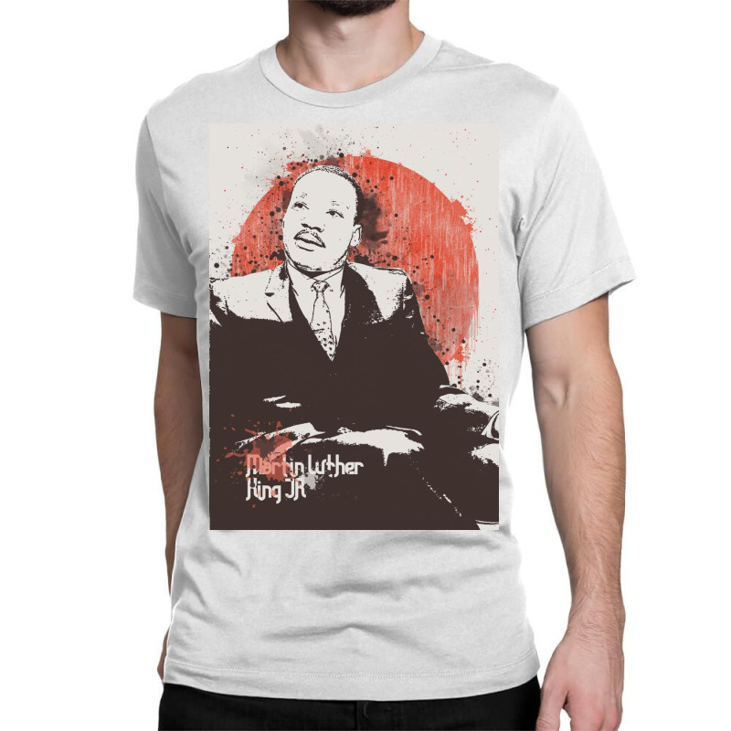 Martin Luther King Jr Painting Art Classic T-shirt | Artistshot