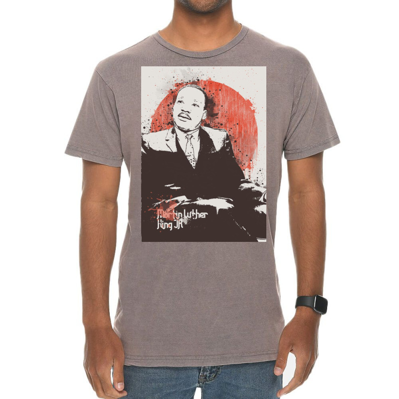 Martin Luther King Jr Painting Art Vintage T-shirt | Artistshot