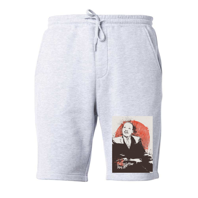 Martin Luther King Jr Painting Art Fleece Short | Artistshot