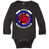 57 Intelligence Squadron Acc (u.s. Air Force) Long Sleeve Baby Bodysuit | Artistshot