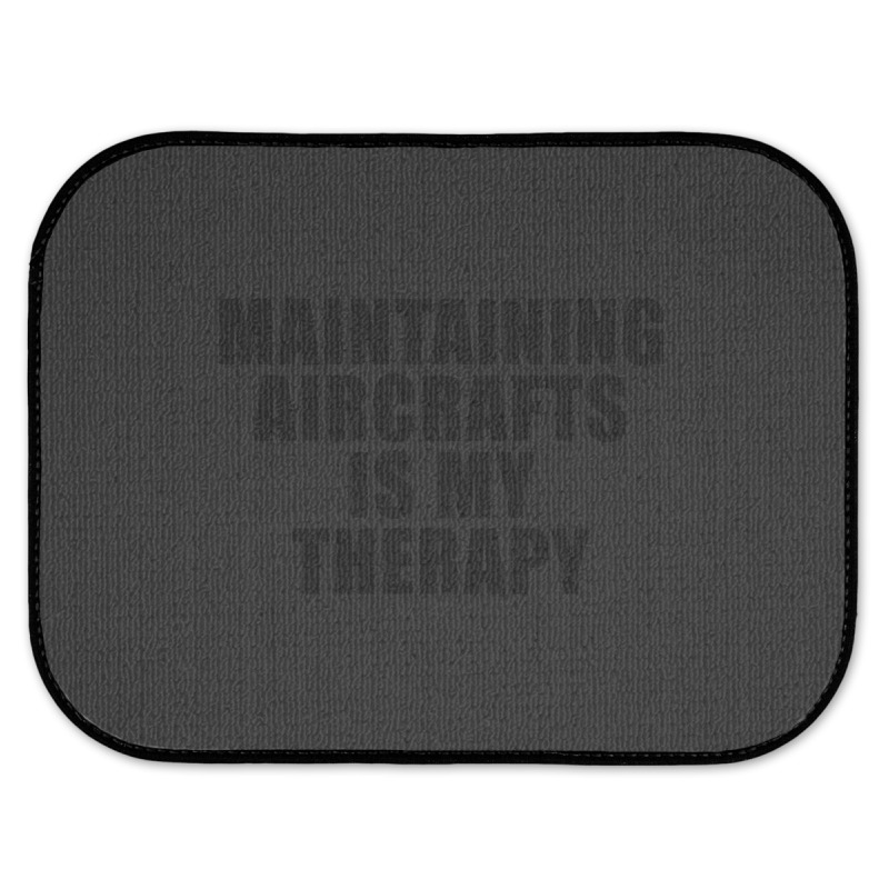 Aircraft Mechanic Quote Funny Rear Car Mat | Artistshot