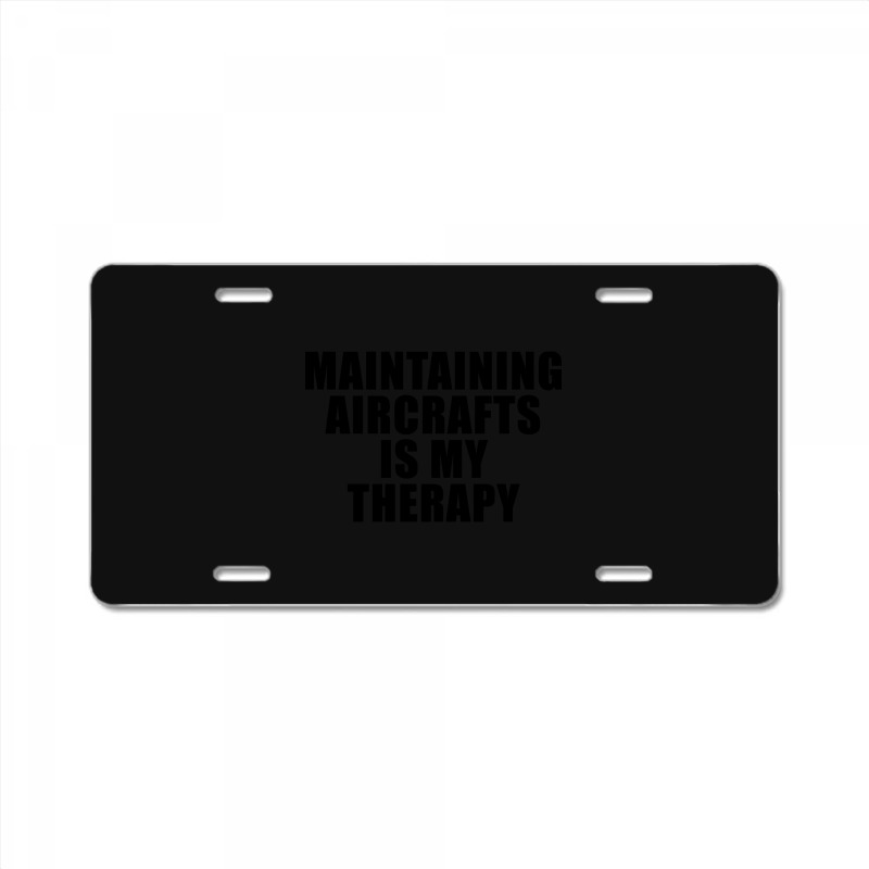 Aircraft Mechanic Quote Funny License Plate | Artistshot