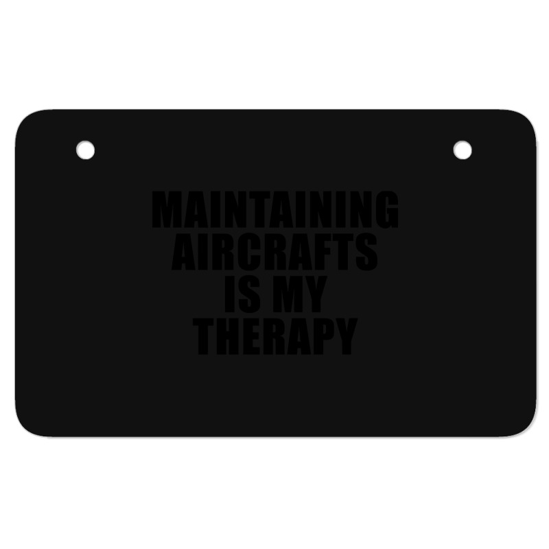 Aircraft Mechanic Quote Funny Atv License Plate | Artistshot