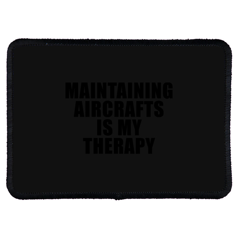 Aircraft Mechanic Quote Funny Rectangle Patch | Artistshot