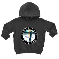 Acker Lake Ice Fishing Michigan Sunset Toddler Hoodie | Artistshot