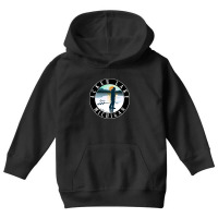 Acker Lake Ice Fishing Michigan Sunset Youth Hoodie | Artistshot