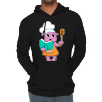 Alien As Cook With Cookbook Lightweight Hoodie | Artistshot