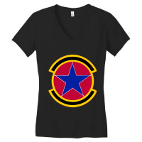 2 Operations Support Squadron Acc (u.s. Air Force) Women's V-neck T-shirt | Artistshot