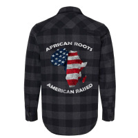 African Roots American Raised Flannel Shirt | Artistshot