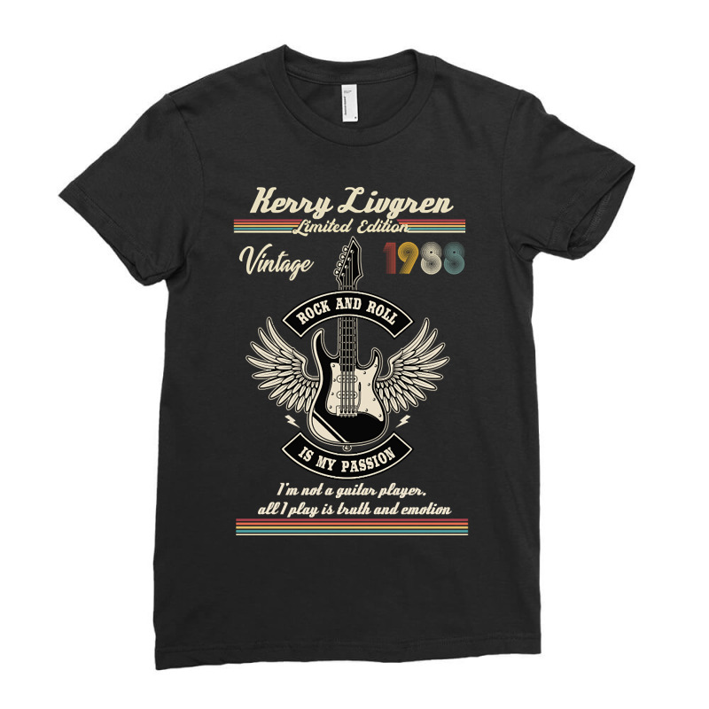 Kerry Livgren Ladies Fitted T-Shirt by gaugebayou45 | Artistshot