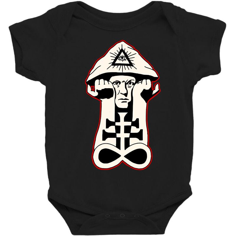 Aleister Crowley Tattoo Baby Bodysuit by dealgummy642 | Artistshot