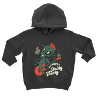 Alien Guitar Nerd Ufo Punk String Theory Toddler Hoodie | Artistshot