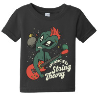 Alien Guitar Nerd Ufo Punk String Theory Baby Tee | Artistshot