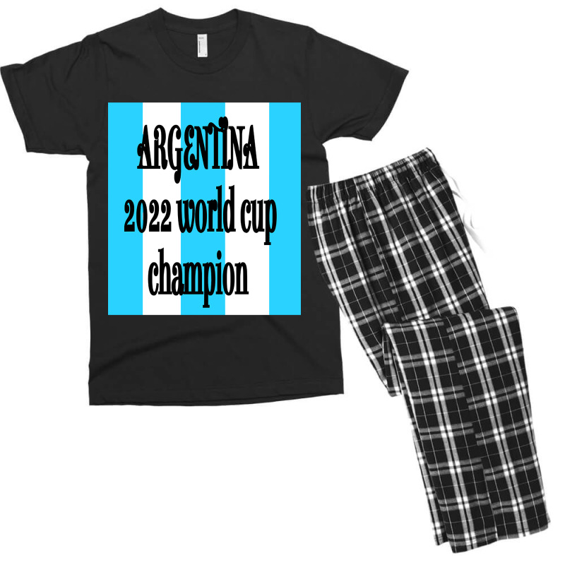 Argentina Champion Men's T-shirt Pajama Set | Artistshot