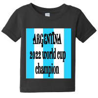 Argentina Champion Baby Tee | Artistshot