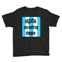 Argentina Champion Youth Tee | Artistshot