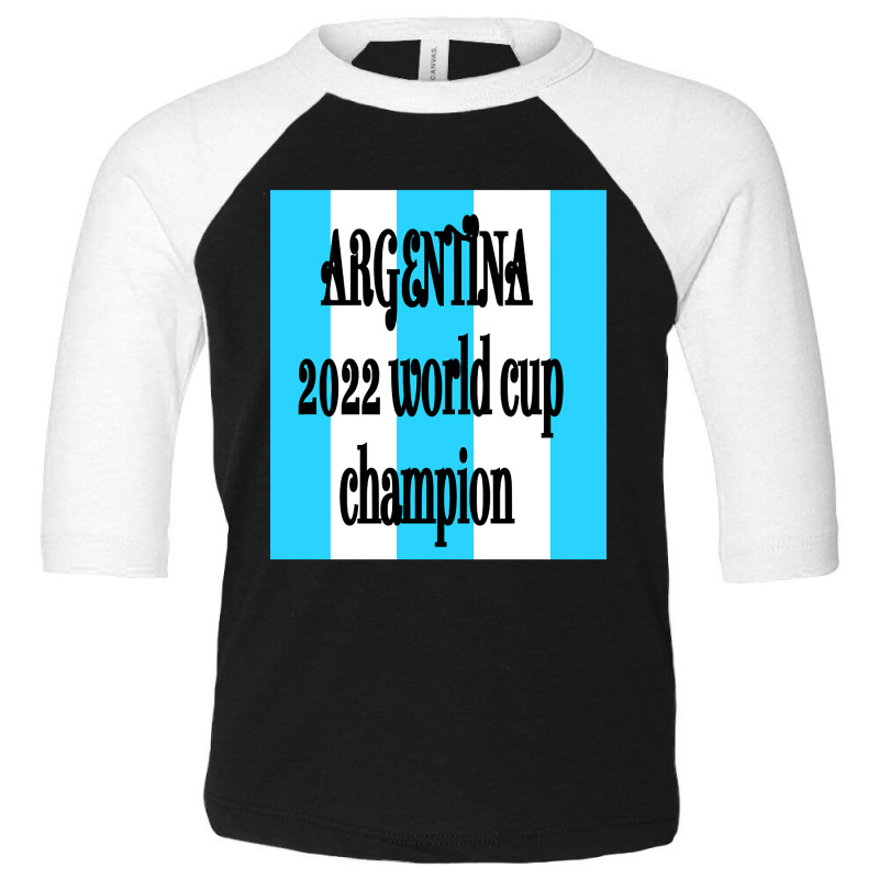 Argentina Champion Toddler 3/4 Sleeve Tee | Artistshot