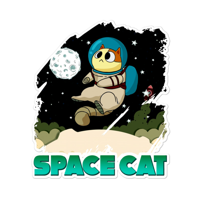 Space Cat Sticker | Artistshot