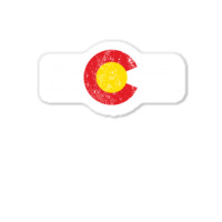 Vintage Colorado Flag Sticker | Artistshot