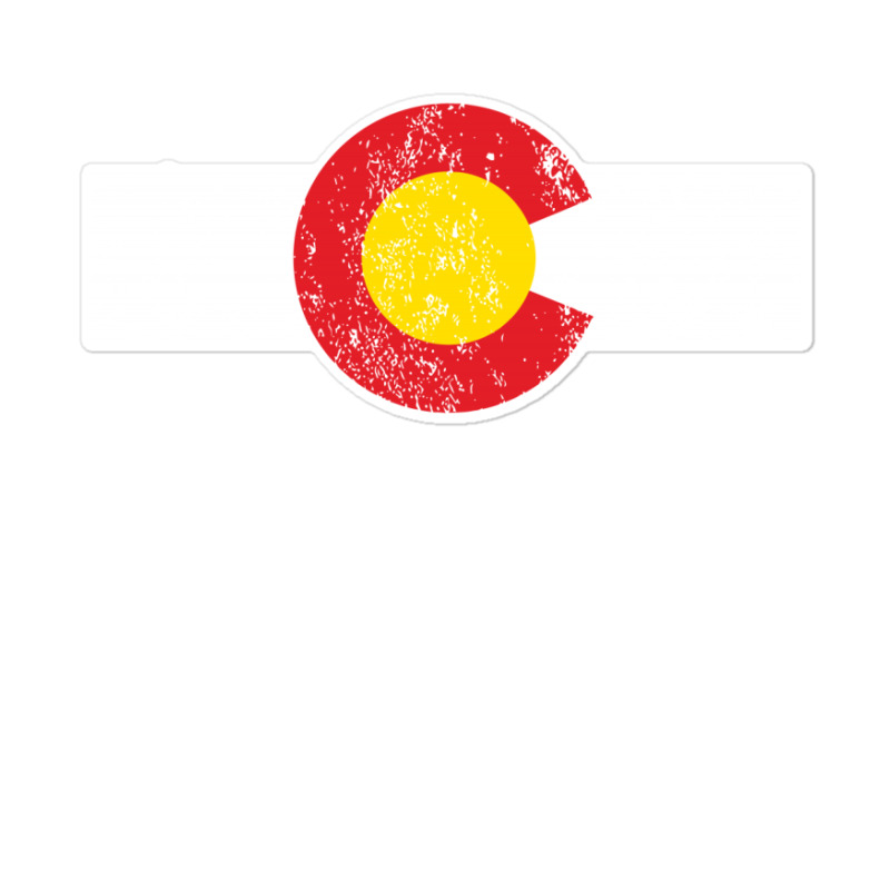 Vintage Colorado Flag Sticker | Artistshot