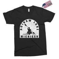 Aginaw Lake Kayaking Michigan Exclusive T-shirt | Artistshot