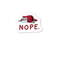 Santa Nope Sticker | Artistshot