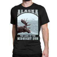 Alaska - The Land Of The Midnight Sun Classic T-shirt | Artistshot