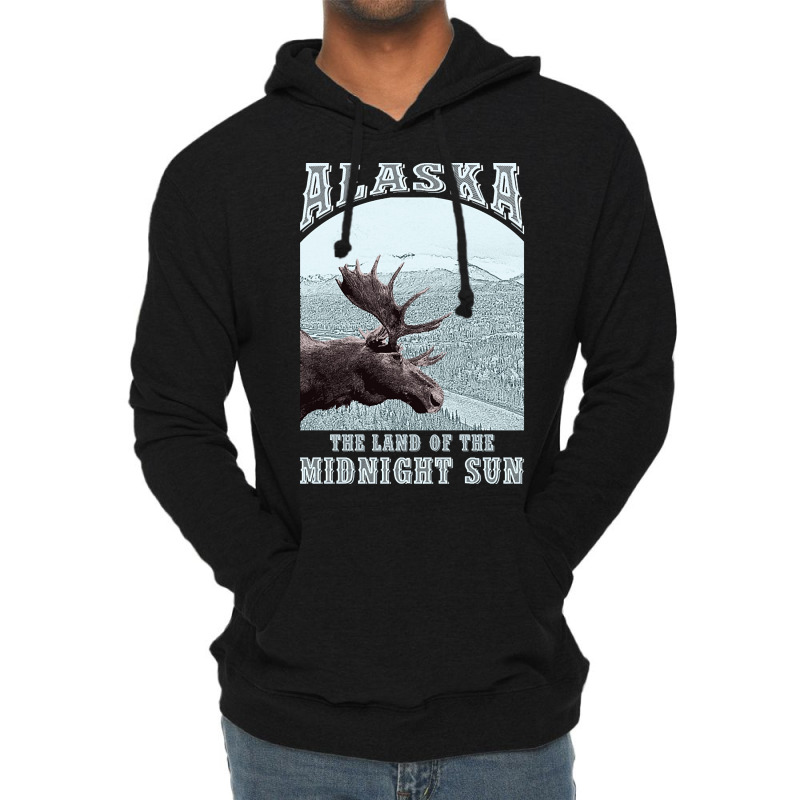 Alaska - The Land Of The Midnight Sun Lightweight Hoodie by stumbledfeatures425 | Artistshot